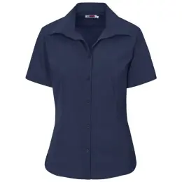 Ladies Short Sleeve Sheffield Navy